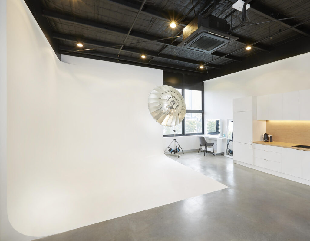 Luminous Studio 3/4 cyclorama South Melbourne.