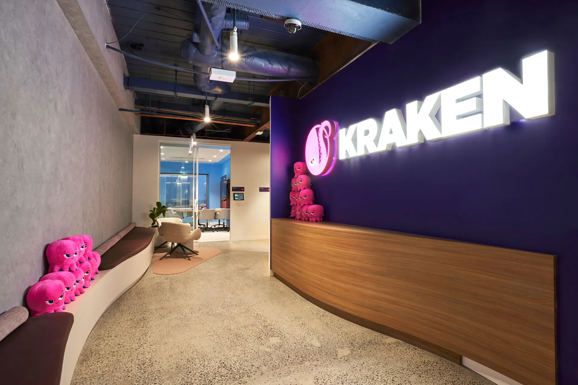 Kraken Bourke St Melbourne foyer entrance interior photography.