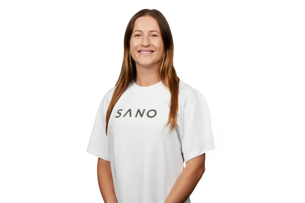 Sano Health female portrait staff photography.
